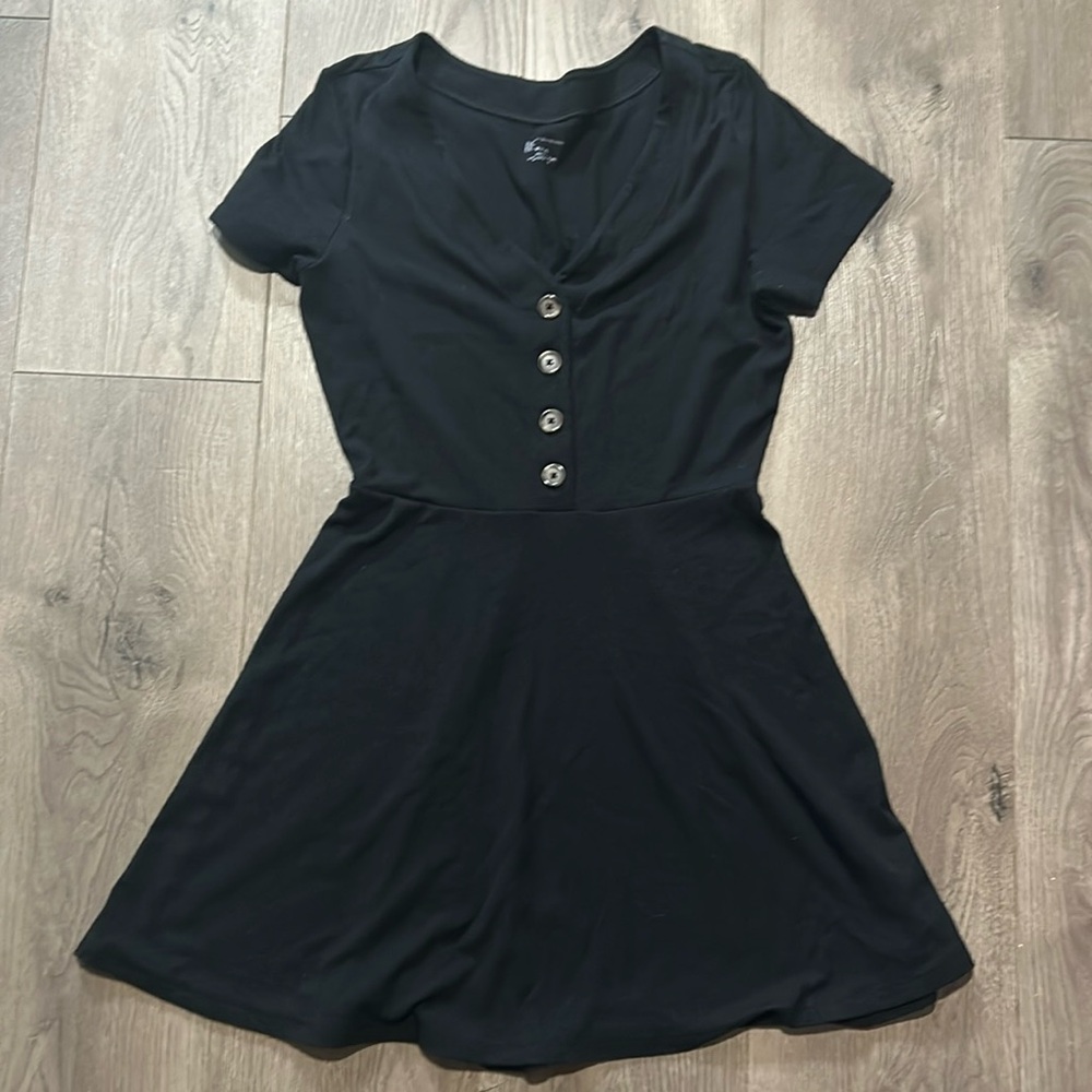 Casual Black Dress